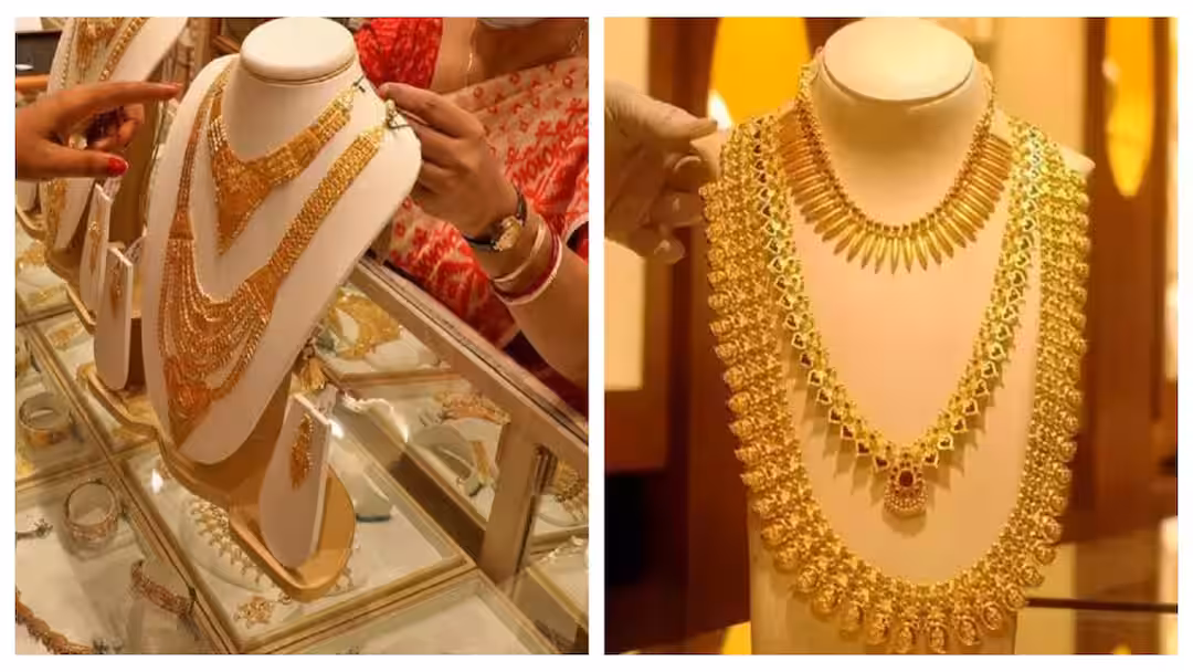 Gold and silver rate today : வாரத்தின் முதல் நாளே நகைப்பிரியர்களுக்கு ஜாலி.! குறைந்தது தங்கம்