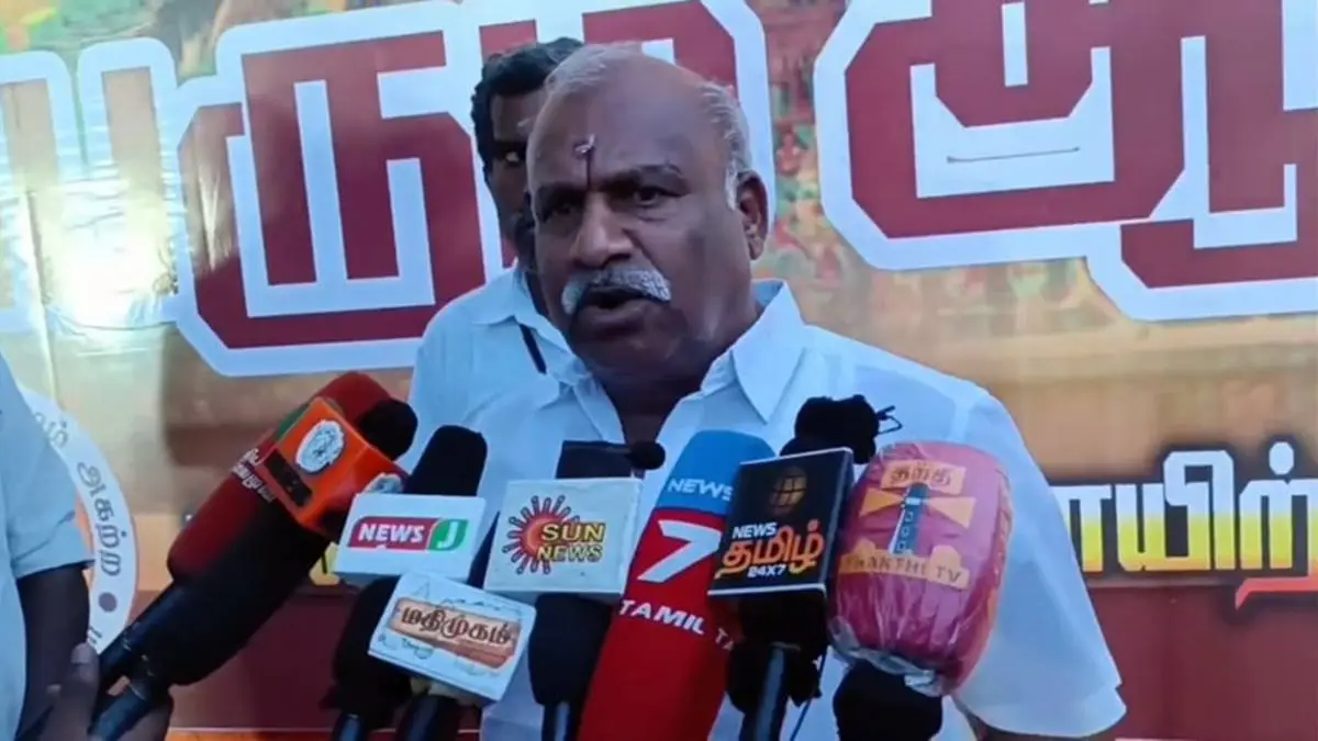 தமிழின் மாண்பை இழிவுபடுத்திய நிதி அமைச்சர் மரியவில்சனுக்கு இந்து முன்னணி கண்டனம்!