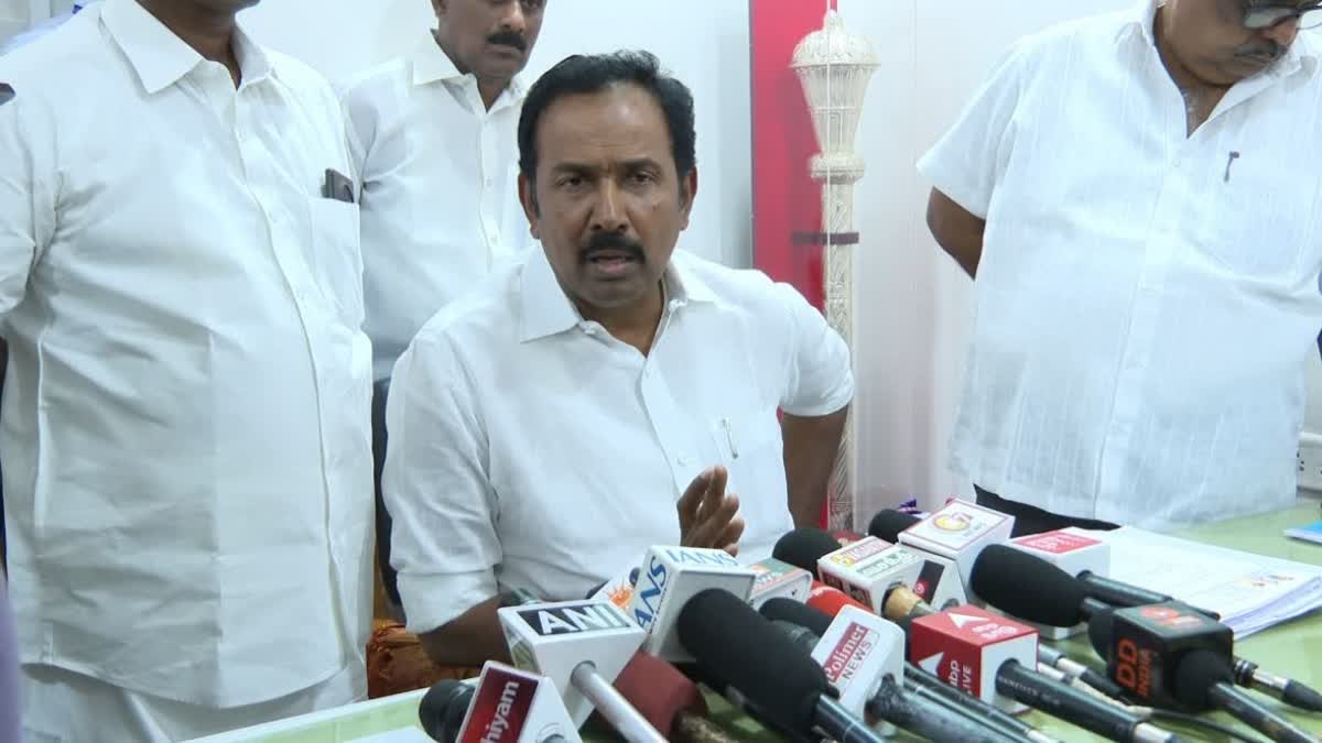 அமைச்சர் ராஜேஷ்குமார் பங்கேற்ற நிகழ்வில் இரண்டாவதாக பாடப்பட்ட தமிழ்த்தாய் வாழ்த்து