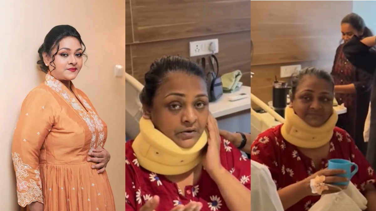 அய்யோ ஷகிலாவிற்கு என்ன ஆச்சு.. கழுத்தில் ஆப்ரேஷன்.. என்னால முடியால என வேதனை!