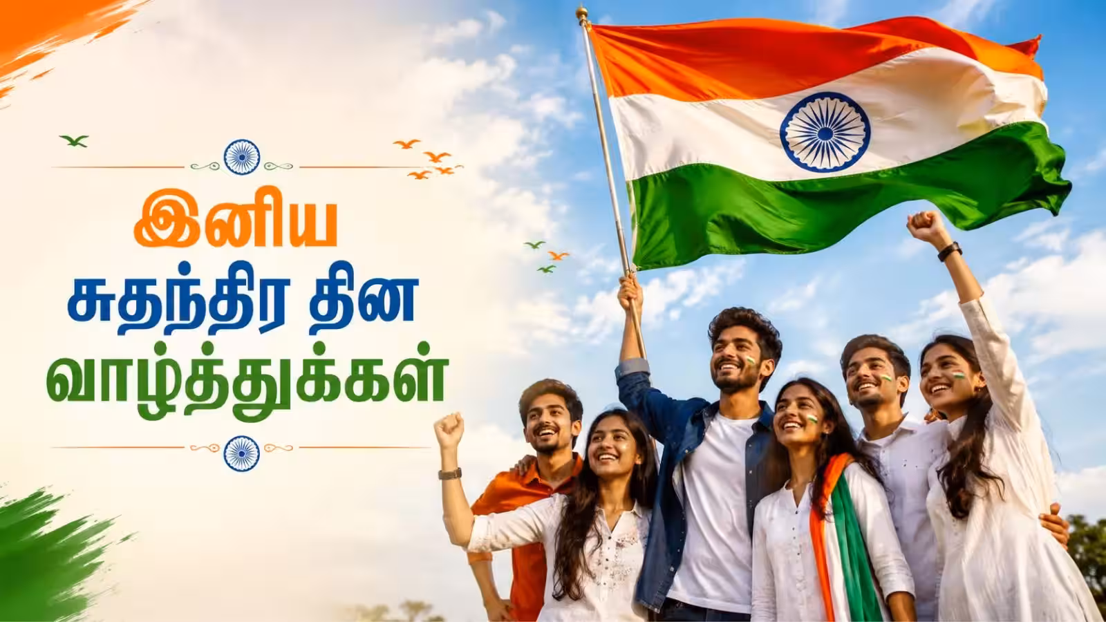 Independence Day 2026 wishes: குடும்பத்தினர், நண்பர்களுக்கு அனுப்ப அழகான சுதந்திர தின வாழ்த்துகள், வாட்ஸ்அப் ஸ்டேட்டஸ், ஸ்பெஷல் மெசேஜ்