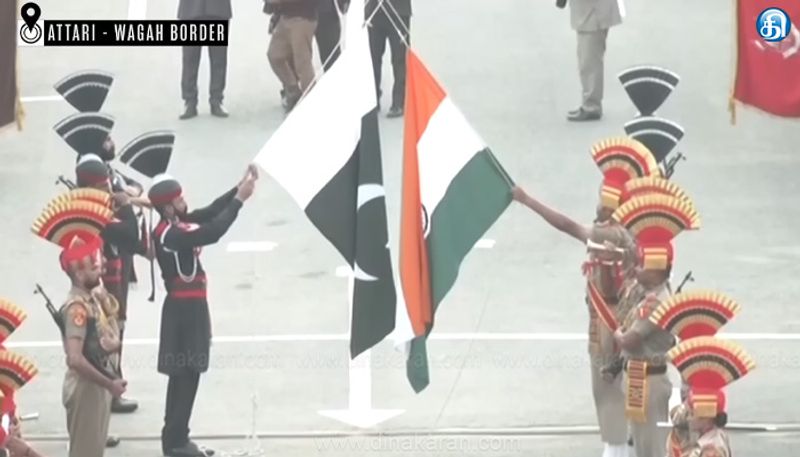 இந்தியா- பாகிஸ்தான் எல்லையான அட்டாரி