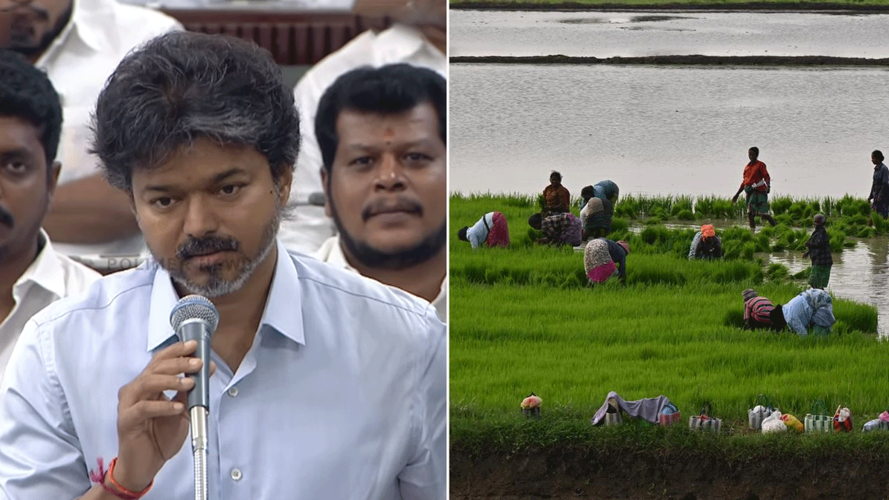 ரூ.75,000 வரையிலான பயிர் கடன் முழுமையாக தள்ளுபடி: முதலமைச்சர் விஜய் அறிவிப்பு