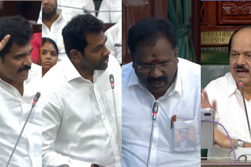 மைக்கை பிடுங்குங்க... அடுத்தடுத்து வார்த்தைவிட்ட அமைச்சர்கள்... டென்ஷனான சபாநாயகர்..!