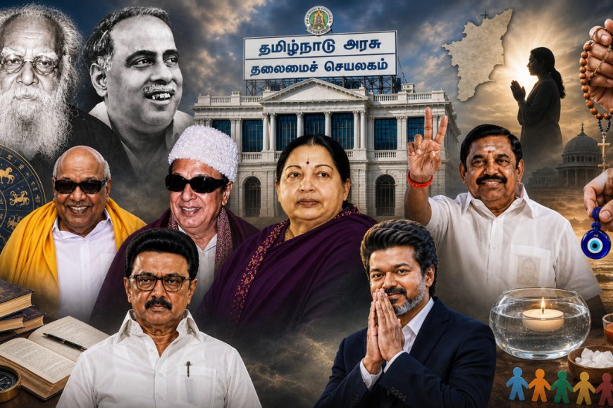 ஜோதிடத்தில் திளைத்த முதலமைச்சர்கள்... இவ்வளவு நம்பிக்கையா ?