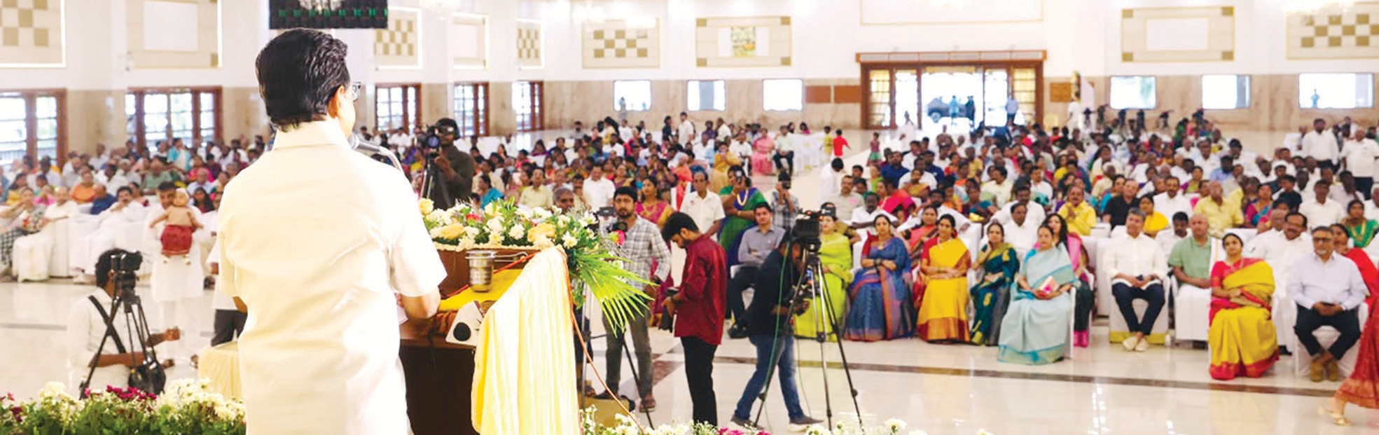 இயக்குநர் அமிர்தம் இல்லத் திருமண விழாவில் தி.மு.க. தலைவர் தளபதி மு.க.ஸ்டாலின் கருத்துரை