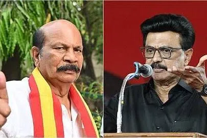 தவெக வேட்பாளரின் வெற்றியை எதிர்த்து மு.க. ஸ்டாலின் மனு