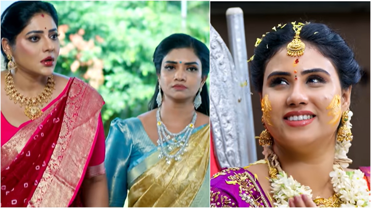 கும்பாபிஷேகத்தில் வெடித்த புதுபிரச்சனை.. சாமுண்டீஸ்வரிக்கு சந்திரகலா போட்டுக் கொடுத்த ரகசியம்!