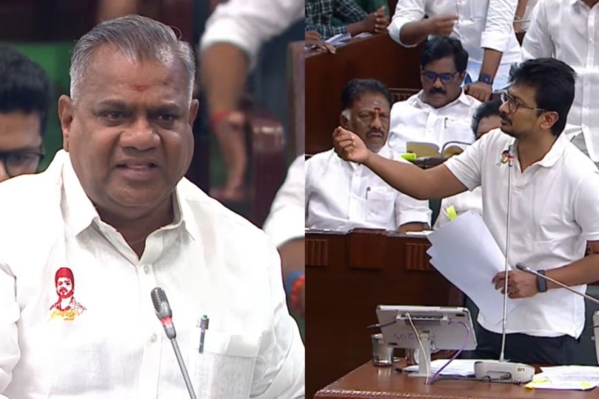 உதய் விட்ட வார்த்தை... உடனே டென்ஷனான அமைச்சர் ஆனந்த்...!
