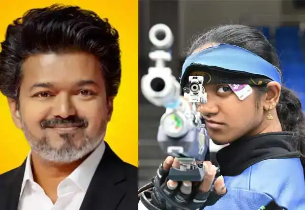 இளவேனில் வாலறிவனுக்கு முதல்வர் விஜய் பாராட்டு..!!