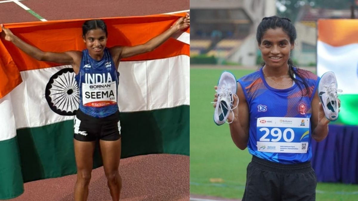 16 ஆண்டு கால ஏக்கம் தீர்ந்தது.. ஆசிய விளையாட்டில் சீமா வரலாற்று வெண்கலம்.. தடகளத்தில் சாதனை