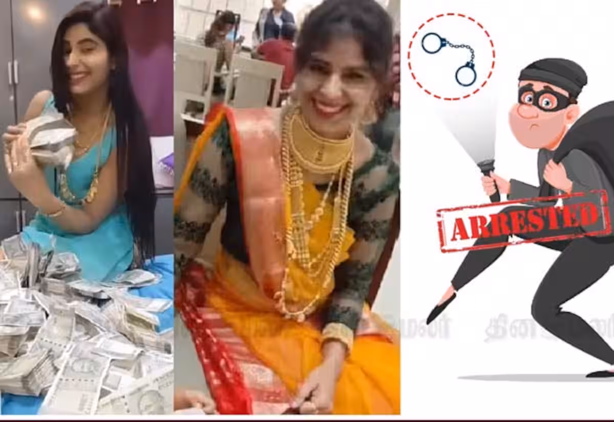 பெண் யூடியூபர் வீட்டில் 118 பவுன் நகை கொள்ளையடித்தவர் கைது