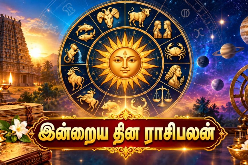 இன்று எடுக்கும் முடிவு வெற்றியா? 12 ராசிகளின் பலன்!