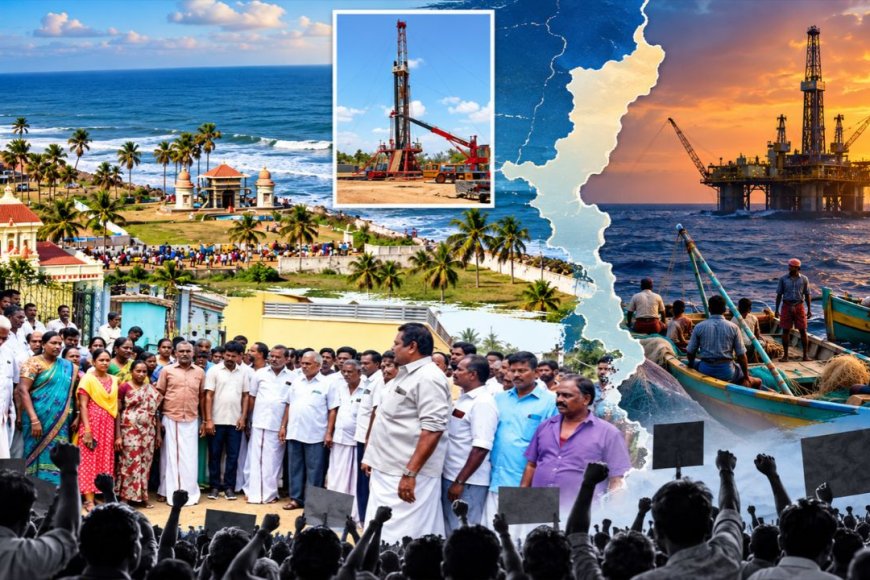 கடலை குறிவைக்கும் கார்ப்பரேட் நிறுவனங்கள்..துணைபோகும் மத்திய அரசு...கொதிப்பில் கடலோர மக்கள்!