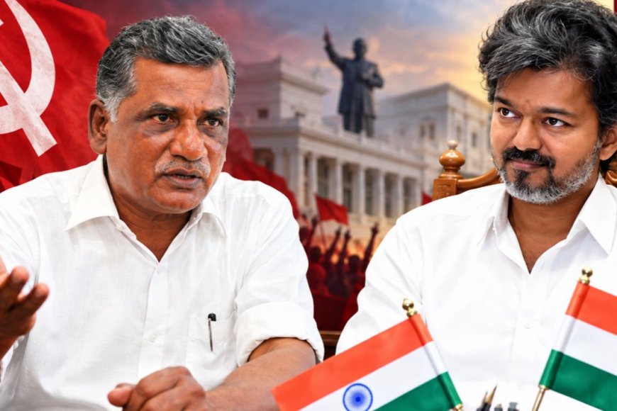 "தவெக ஆட்சியை கவிழ்க்கும் எண்ணம் இல்லை"..விஜய் குறித்து முத்தரசன் பரபரப்பு பேட்டி!