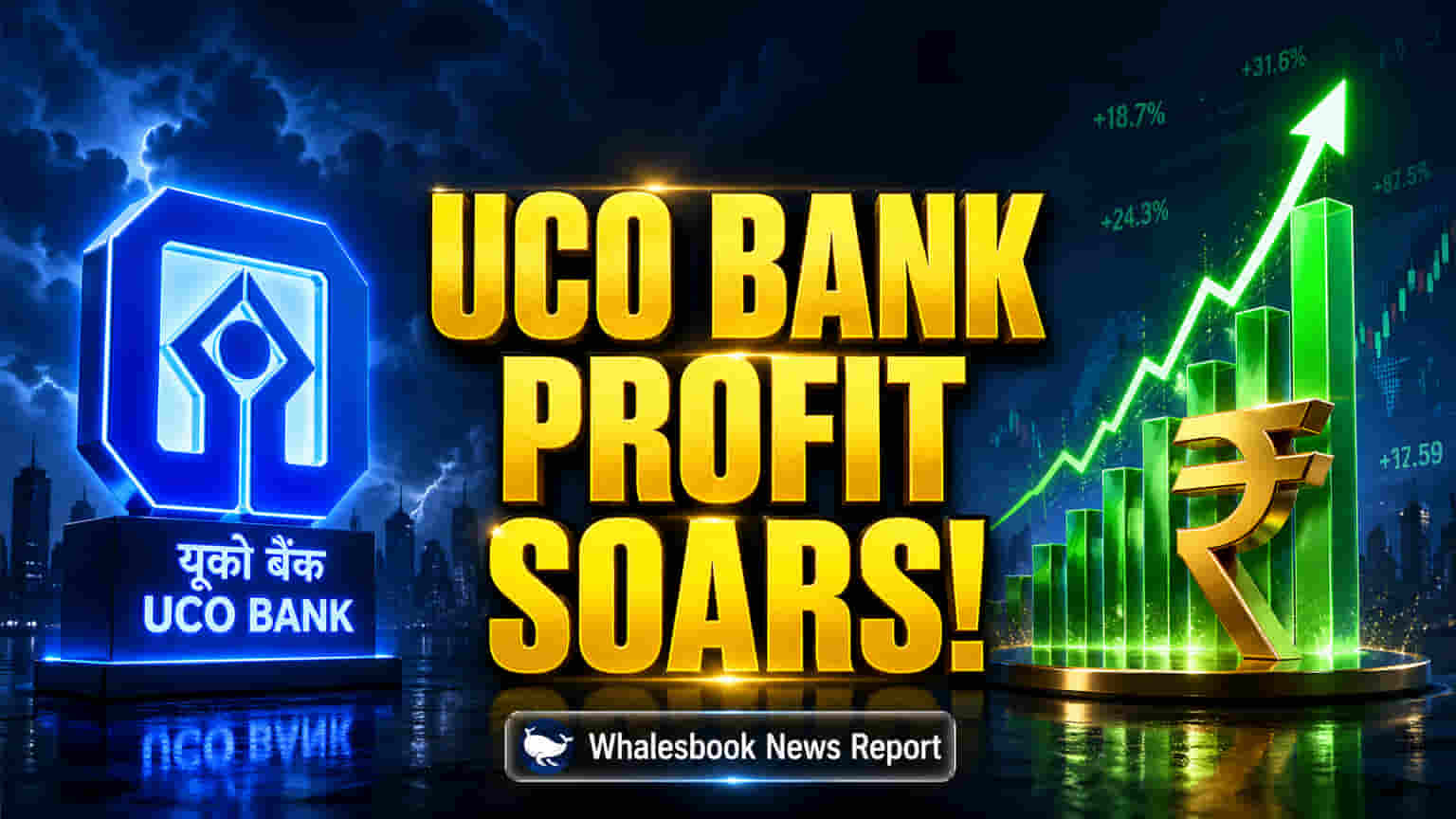 UCO Bank Share Price: அதிரடி லாபம்! **22.7%** உயர்வுடன் **₹801 கோடி** லாபம், வணிகம் **₹5.9 லட்சம் கோடி** தாண்டியது!