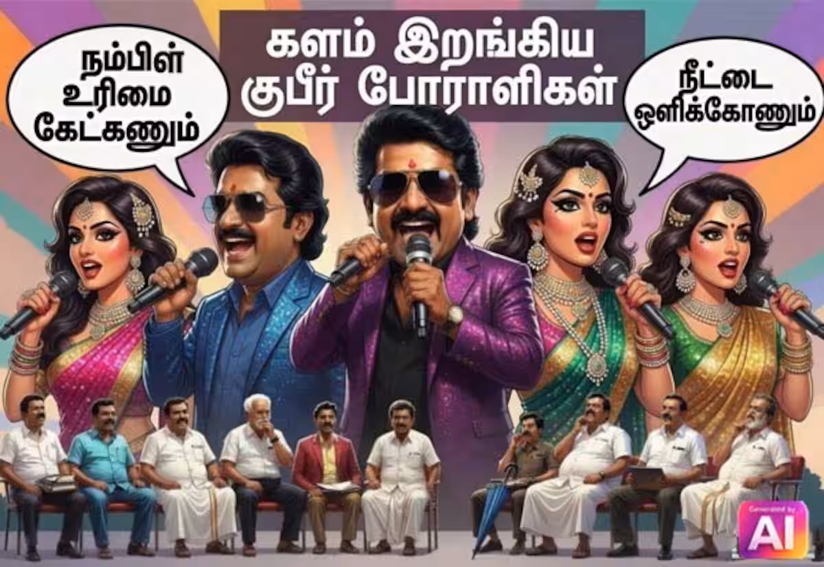நீட் எதிர்ப்பு போராட்டம்; குபீர் போராளிகளுக்கு கொண்டாட்டம்!