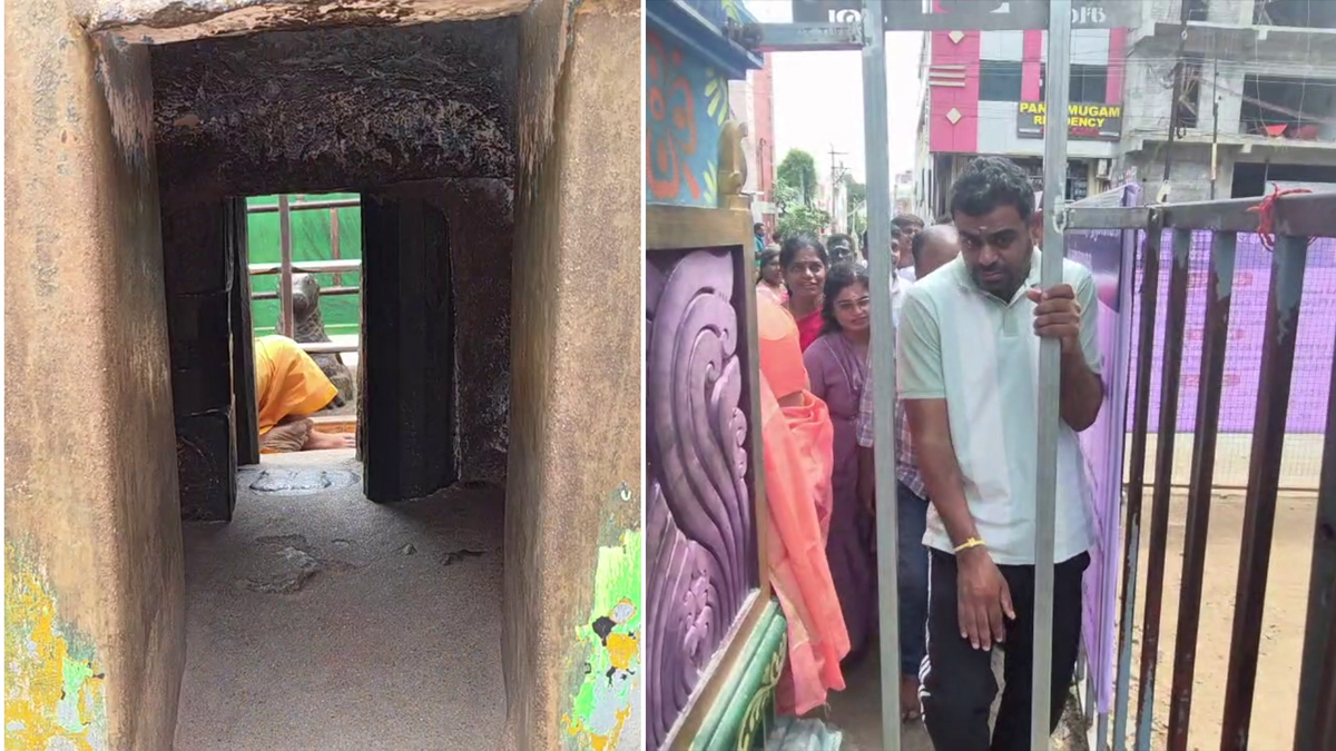 இடுக்கு பிள்ளையார் கோவிலில் உடல் பருமனானவர்கள் செல்வதை தவிர்க்க நடவடிக்கை..!