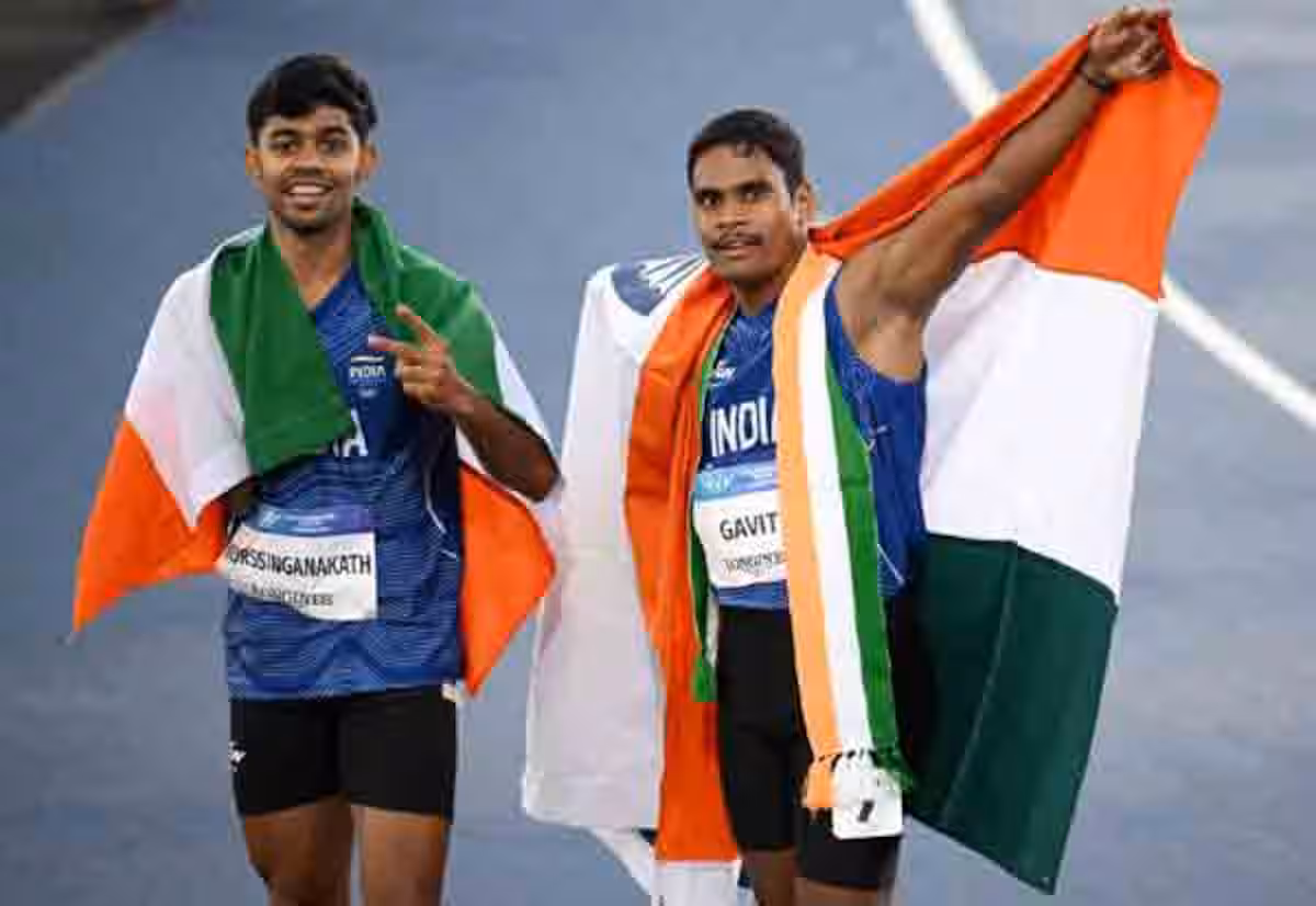 தங்கம் வென்றார் திலீப் காவிட்: காமன்வெல்த் விளையாட்டு பாரா தடகளத்தில்