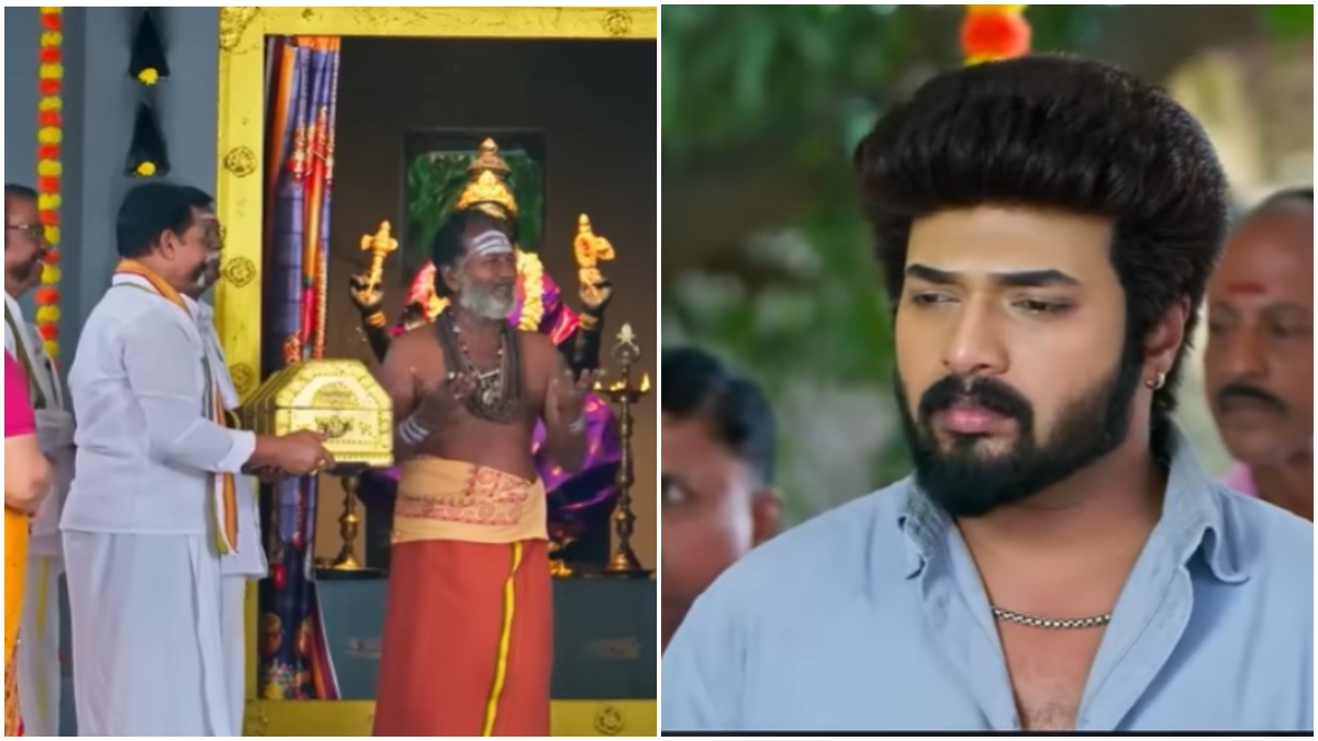 அம்மன் நகைக்கு 5 கோடி.. கார்த்திக்கின் சிங்கப்பூர் பிளான்.. சிக்குவாரா சிவனாண்டி.. கார்த்திகை தீபம்!