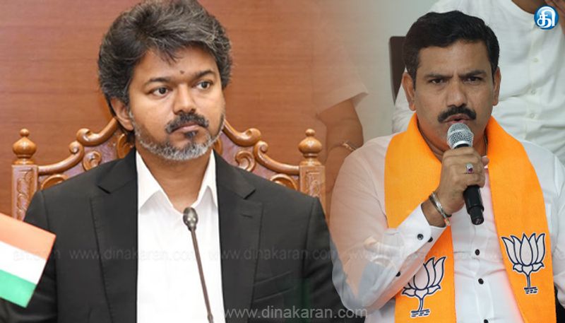 மேகதாது அணை திட்டத்திற்கு ஆதரவு அளிக்கக் கோரி தமிழ்நாடு முதல்வர் விஜய்க்கு கர்நாடக பாஜக தலைவர் கடிதம்