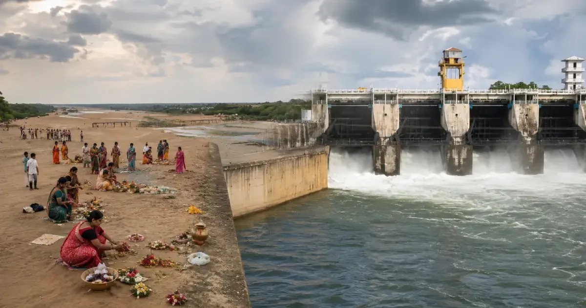 ஆடிப்பெருக்குக்கு வறண்ட காவிரி... மாலைக்குள் தமிழகம் வரும் தண்ணீர்?