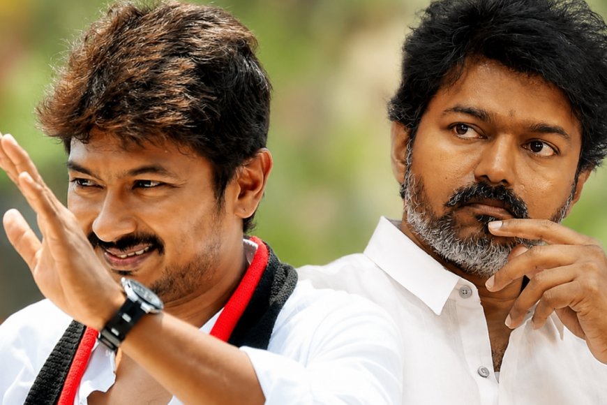 தவெகவின் உதவியால்... திமுகவில் பவர் சென்டரான உதயநிதி...!