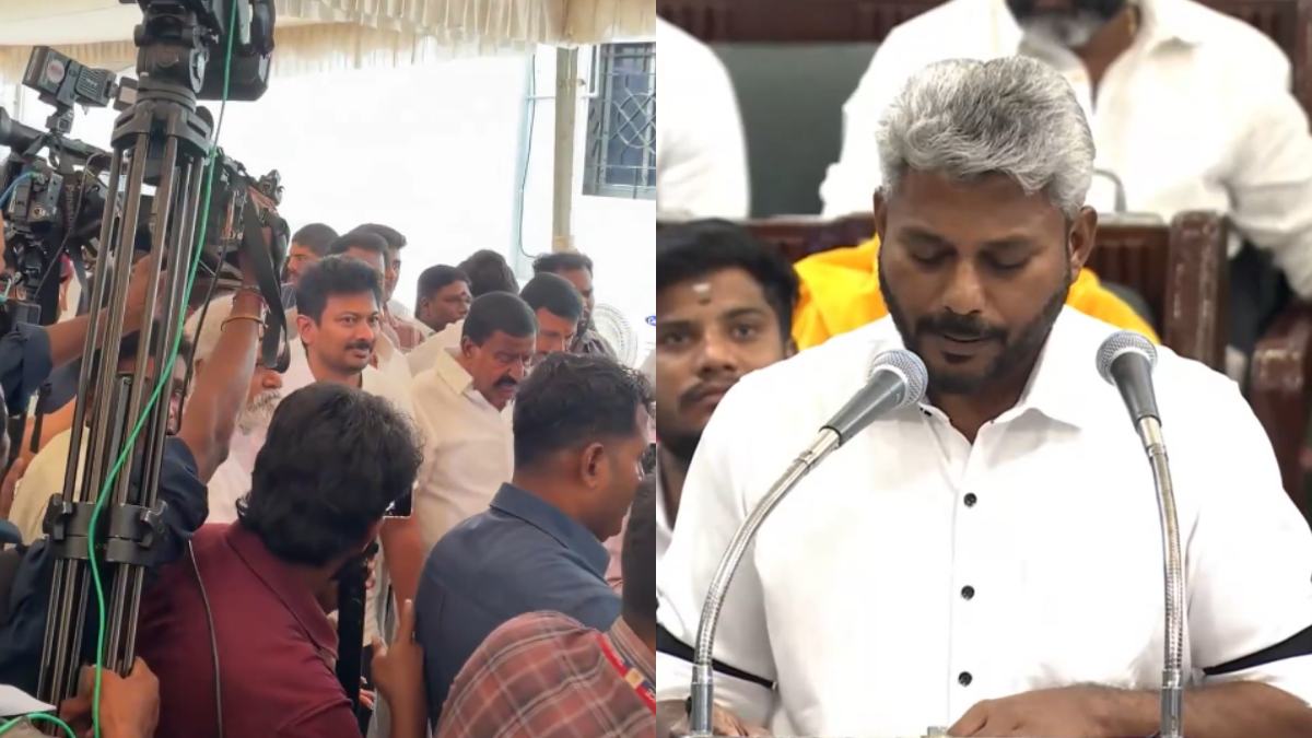 'வெற்றி' திமுக திட்டங்களுக்கு ஸ்டிக்கர் ஒட்டிக் கொண்ட விஜய்.. இதுக்குதான் ஆலோசனையா.. சாடிய உதயநிதி!