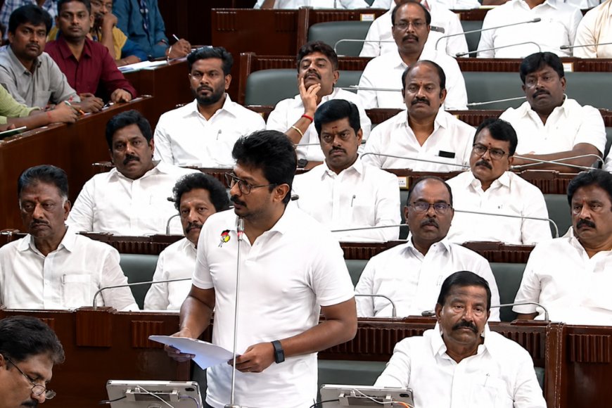 முழு பயிர்க்கடன் தள்ளுபடி என்னாச்சு? சட்டச்சபையில் உதயநிதி கேள்வி...!