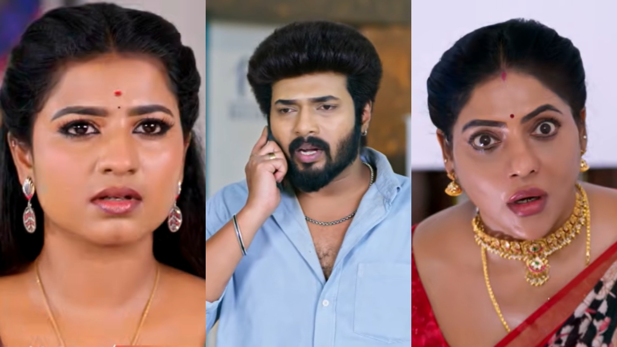 ஏர்போர்ட்டில் ரேவதிக்கு நேர்ந்த அசம்பாவிதம்.. தடுத்து நிறுத்துவாரா கார்த்திக்? கார்த்திகை தீபம்!
