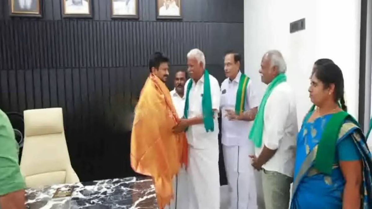 உதயநிதி ஸ்டாலினை சந்தித்த விவசாயிகள் சங்கத்தினர்; முக்கிய கோரிக்கைகள் குறித்து ஆலோசனை