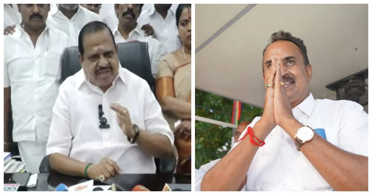 எடப்பாடி பதவி விலகனுமா? எஸ்பி வேலுமணி கோஷ்டிக்கு அக்ரி கிருஷ்ணமூர்த்தி பதிலடி!