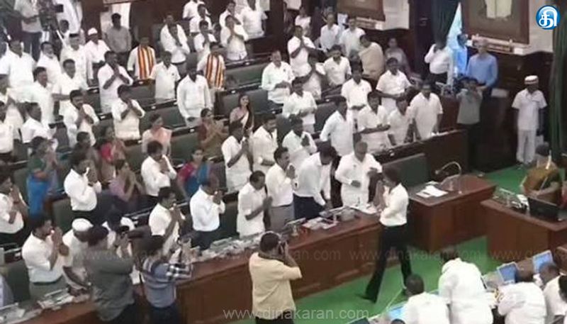 அனைத்து எம்எல்ஏக்களுக்கும் வணக்கம் தெரிவித்த முதல்வர்