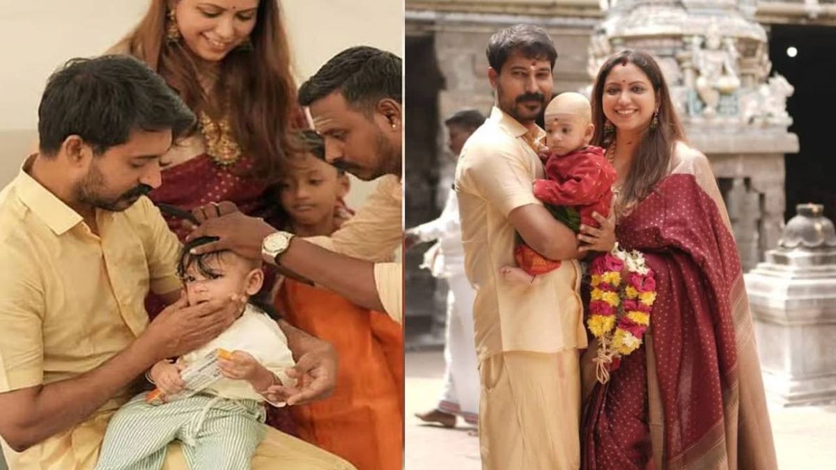மகனுக்கு மொட்டையடித்த மாதம்பட்டி ரங்கராஜ்; ஜோடி சேர்ந்த ஜாய் கிரிசல்டா