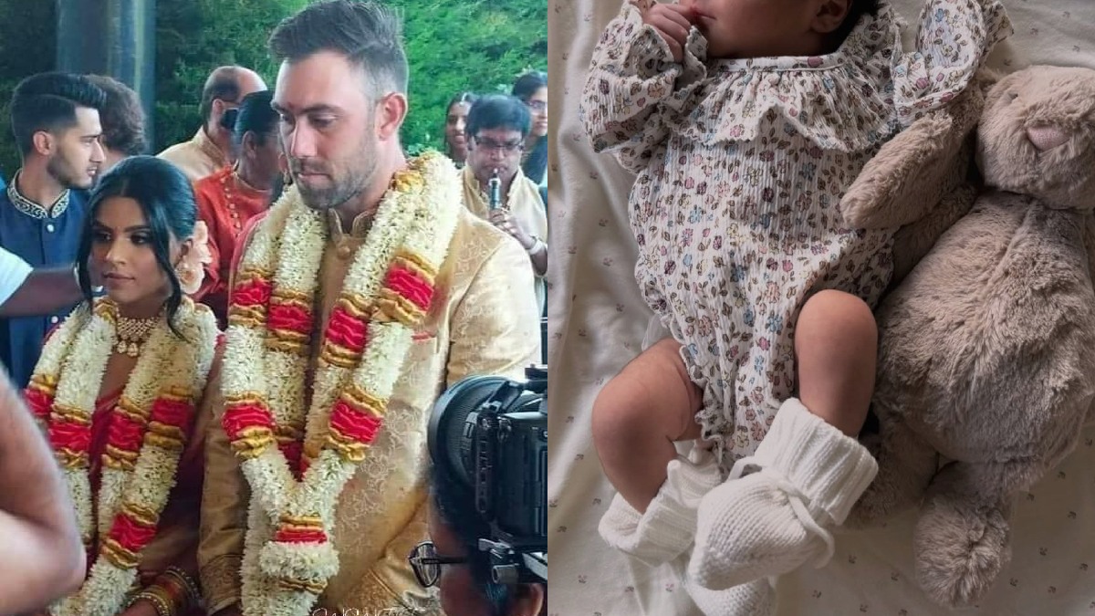 மேக்ஸ்வெல் வினி ராமன் தம்பதிக்கு அழகான பெண் குழந்தை பிறந்தது.. என்ன பெயர் தெரியுமா?