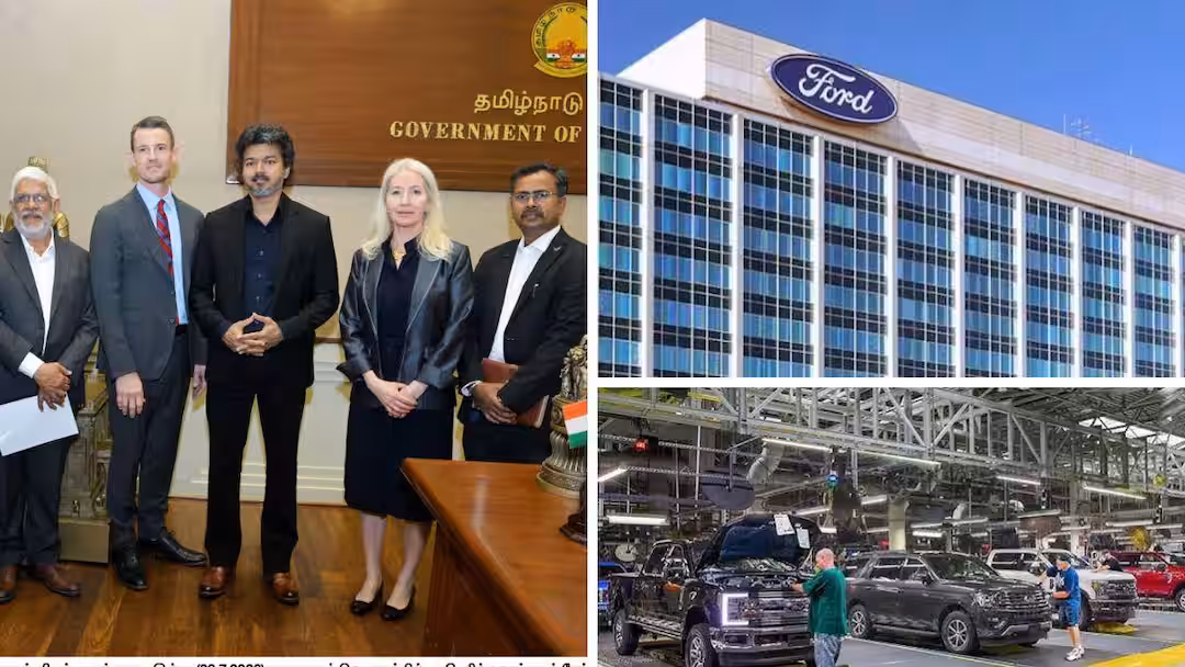 Ford Company Chennai : தமிழ்நாட்டில் மீண்டும் ஃபோர்டு கார் உற்பத்தி.! குவியப்போகுது முதலீடு.?