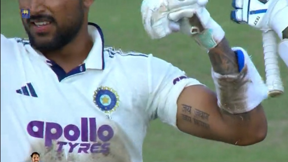 IND vs SL: துருவ் ஜூரல் கொண்டாட்டம்.. கையில் பச்சை குத்தியதன் அர்த்தம் என்ன?