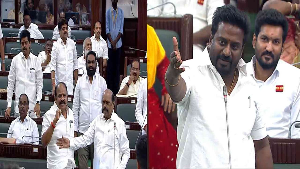 “திமுகவினர் ஓடி வந்து அடிக்க வராங்க...”