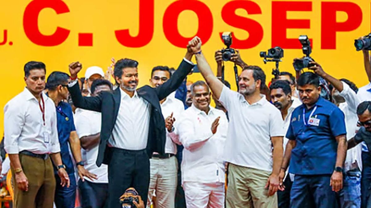 'காங்கிரஸின் நன்றியற்ற அரசியல்... தவெகவை கிண்டலடிக்கும் மாணிக்கம் தாகூர்'