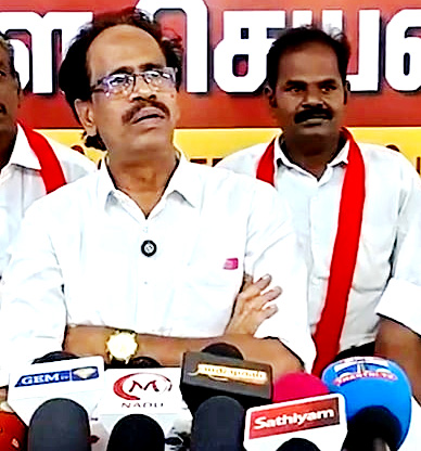 விலைவாசி உயர்வுக்கு எதிராக ஒன்றிய, மாநில அரசுகளைக் கண்டித்து இந்திய கம்யூ. கண்டன ஆர்ப்பாட்டம்