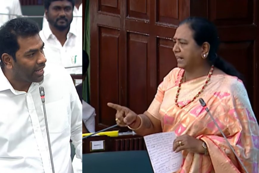 ஆதவ் வாய திறந்தாலே சண்ட வருது... டென்ஷனில் கொந்தளித்த அண்ணியார்..!