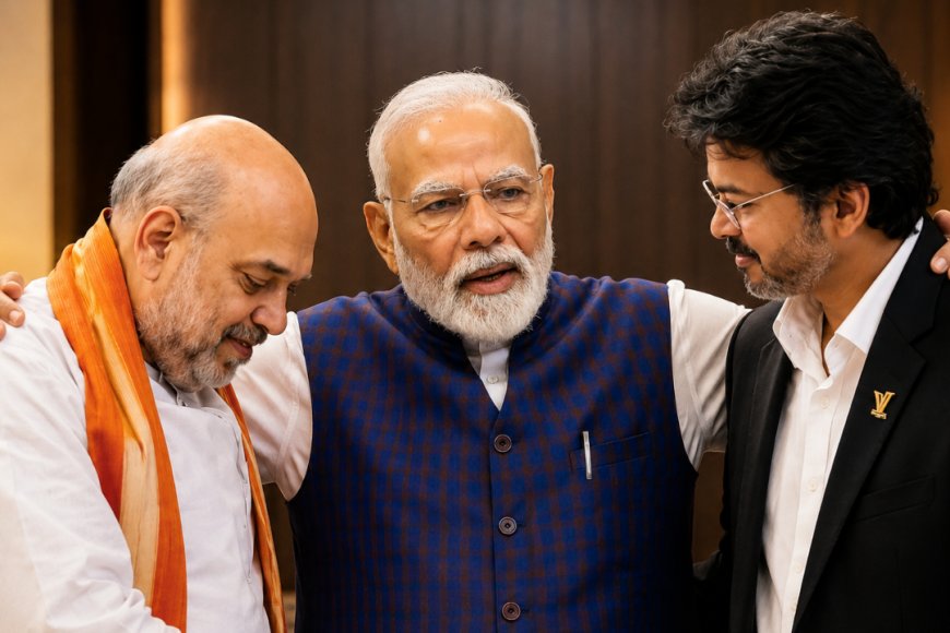 நண்பனா... எதிரியா? விஜய்க்கு மோடி சொன்ன மெசேஜ்!