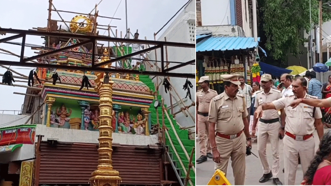 சேலம் ஸ்ரீ ராஜகணபதி ஆலயத்தில் நாளை கும்பாபிஷேக விழா :ஏற்பாடுகள் தீவிரம்