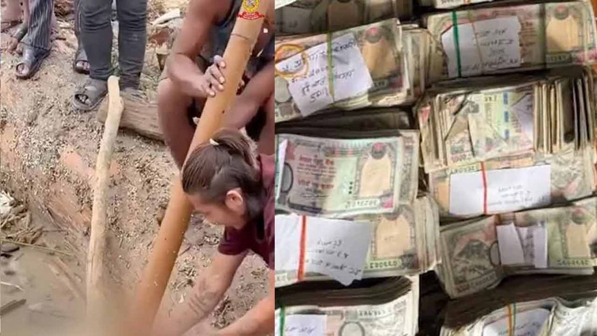 சட@லத்திலும் நகையைத் தேடும் கொடூரம்; வெள்ளத்தில் மிதந்த பேங்க் லாக்கர் கொள்ளை