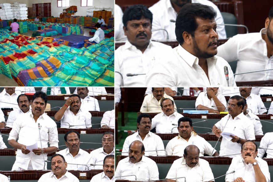 இலவச வேட்டி, சேலை திட்டம்... திமுகவுக்கு சவால் விட்ட அமைச்சர்!
