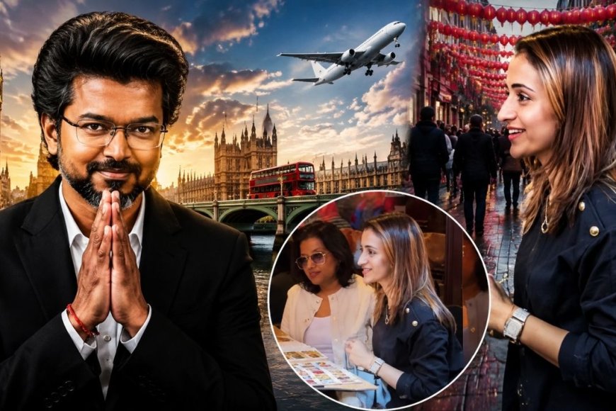 விஜய்யின் லண்டன் விசிட்… த்ரிஷாவின் லண்டன் ஸ்பாட்டிங்… சர்ச்சையை கிளப்பும் நெட்டிசன்கள்..!