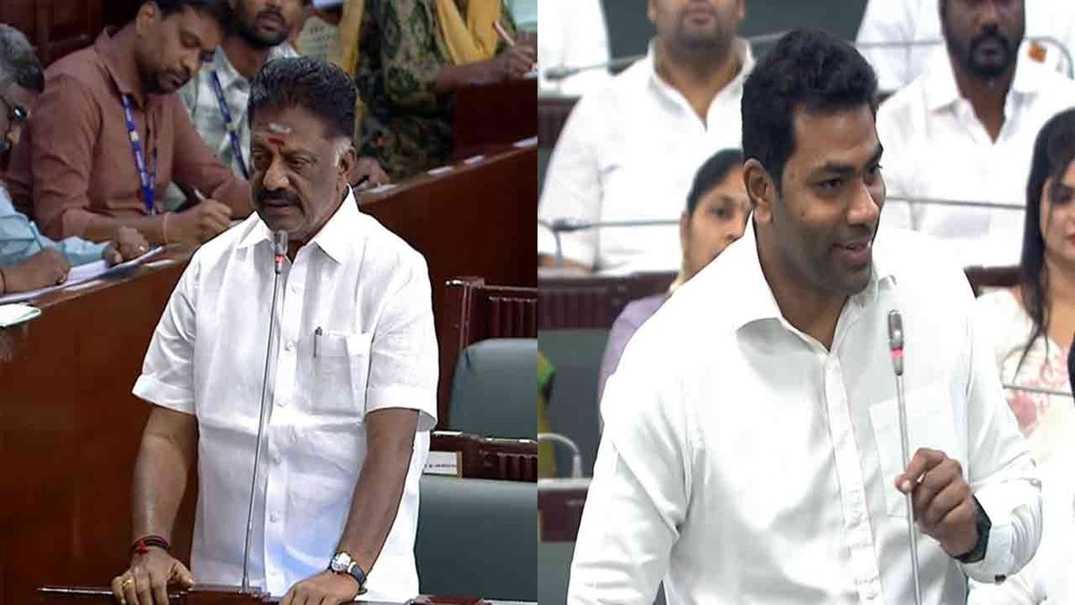 துறையை மாற்றிச் சொன்ன ஓபிஎஸ்; உடனே திருத்திய அமைச்சர் ஆதவ் அர்ஜுனா!