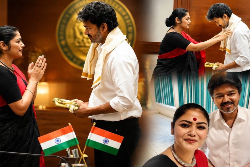 விஜய்யுடன் அரசியல் சந்திப்பு.. திரிணாமுல் அதிருப்தி எம்.பி. வெளியிட்ட பதிவு!