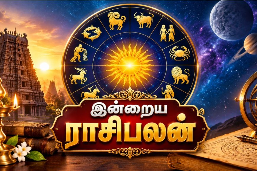 பணவரவு, குடும்பம், தொழில்... இன்றைய ராசிபலன் முழு விவரம்
