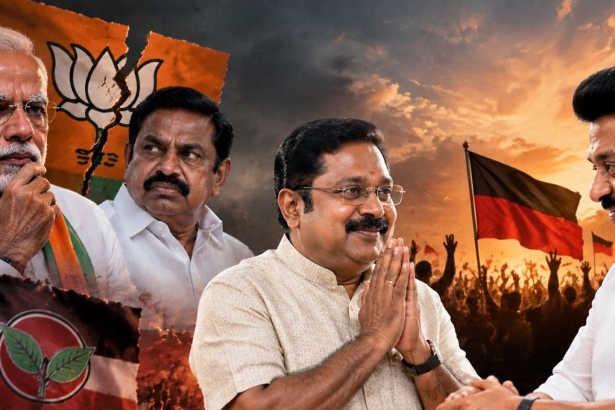 கல்தா கொடுத்த பாஜக... தி.மு.கழகத்துடன் கைக்கோர்க்கும் டி.டி.வி…?